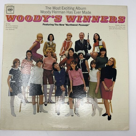 Woody's Winners Record Featuring the New‎ "Northwest Passage" LP Vinyl Columbia - Picture 1 of 4